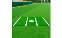 Baseball Hitting Mat with Home Board indoor/outdoor Baseball Mat with Home Board Regulation-Style for Backyards