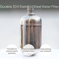 Stainless Steel Car Washer Inlet Filter High Pressure Hose
