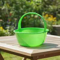 Fruit Picking Basket Handheld Produce Basket with Handle Portable for Gardening