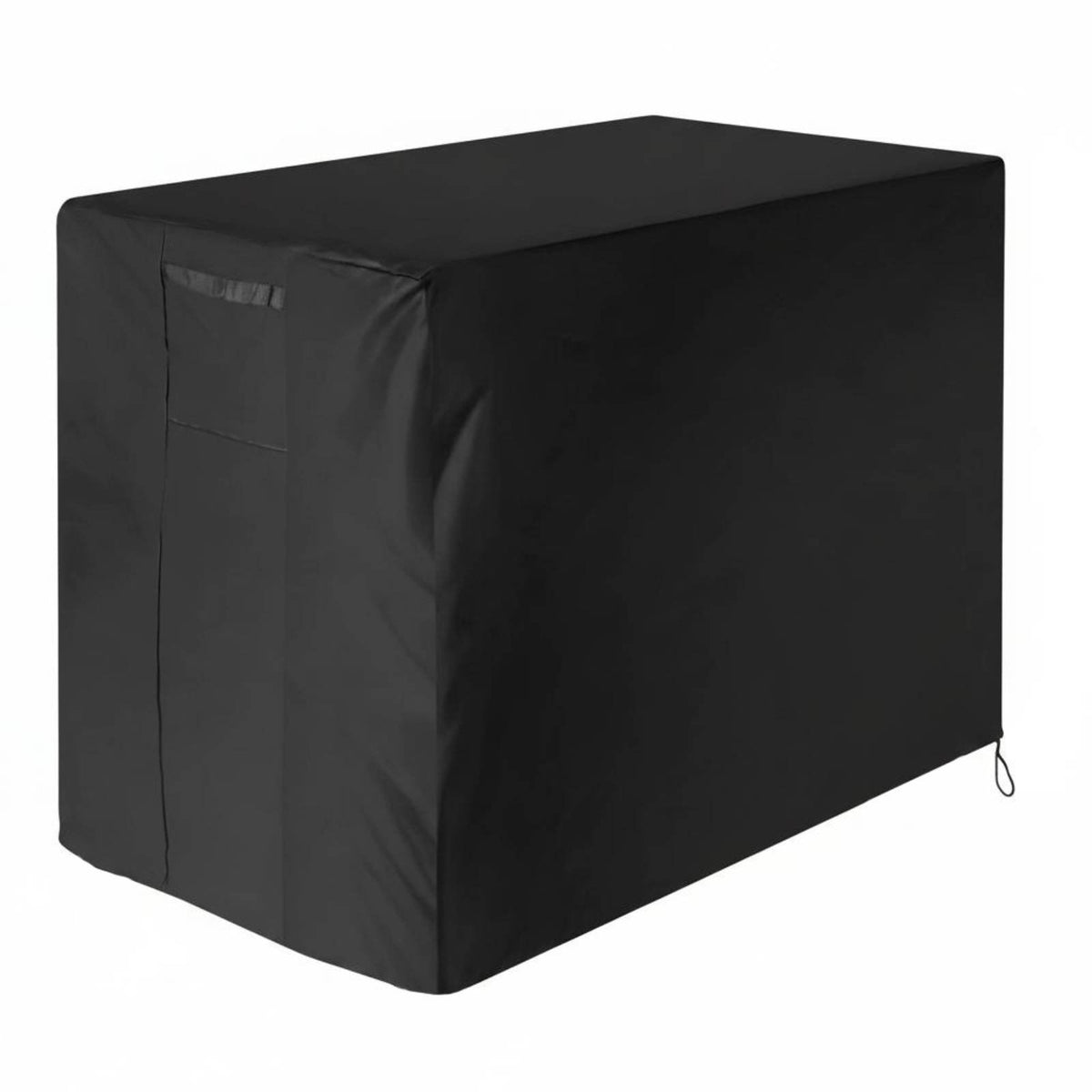 Dustproof Waterproof Dust Cover Sun Protection Outdoor Table Cover Drawstring Closure Patio Furniture Protector Windproof for Balcony, Garden