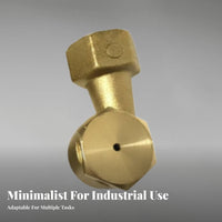 Fine Atomizing Mist Agricultural Misting Nozzle Long-Lasting Pipe-Shaped Sprinkler Head Leak-Proof for Farmers, Gardeners, Greenhouse, Farm