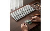 11 Pieces Fine-Grit Abrasive Stone Strip Professional-Grade Sharpening Stone Bar Easy to Use Whetstone Corrosion-Resistant for Craftsmen, Jewelers, Workshop