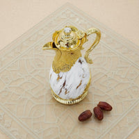 Arabian Design Thermal Carafe Glass Liner Ornate Insulated Coffee Pot