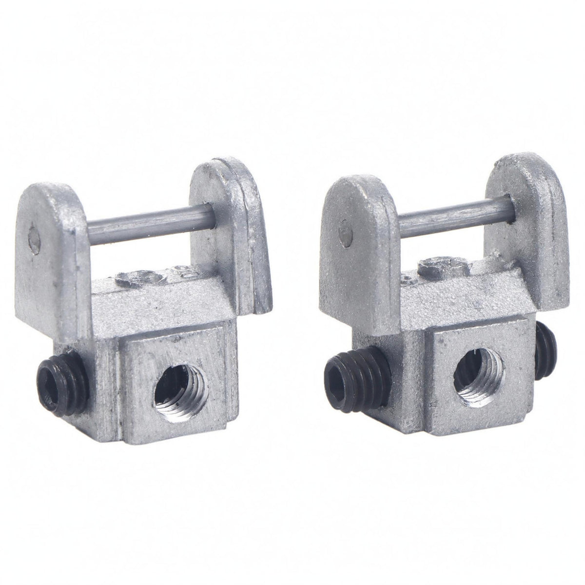 2 Pieces Wire Clamp Head Threaded Clamp Head Small