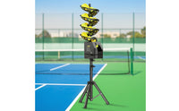 Automatic Ball Feeder with Tripod Sturdy Pickleball Launcher Adjustable Pickleball Machine User-Friendly for Solo Training