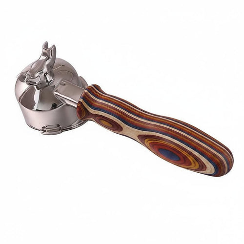 Coffee Maker Handle Espresso Machine Accessory Portafilter Solid Wood Grip Stainless Steel Double Spout Filter Mesh Ergonomic Design Suitable for Home Use Cafe