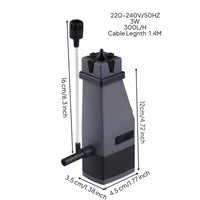 Aquatic Aquarium Surface Skimmer Filter Ecological Filtration for Aquarists
