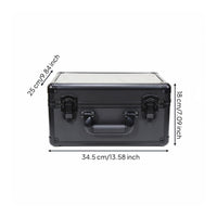 Lockable Card Storage Box Large Capacity Graded Card Storage Box Impact Resistant for Collectors