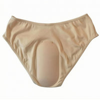 Silicone Padded Shorts Stretch Textile Padded Shorts Elastic Waistband