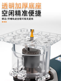 IMBOT Angle Grinder to Trimmer Conversion Base with Transparent Guard