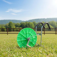 Flat Hose Reel Labor Saving Irrigation Equipment Rustproof for Garden, Gardeners