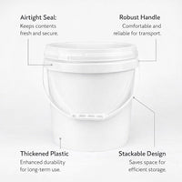 Bucket Lid Handle Storage Container, Food Grade Bucket Lid, Ergonomic Handle Bucket Lid, Thickened W - Image 5