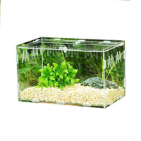 Acrylic Reptile Breeding Box Spider Insect Feeding Terrarium