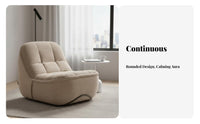 Curved rear Settee Modern Design Curved Banquette Minimalist design Designer Inspired for Homeowners, pairs, Lounge Area