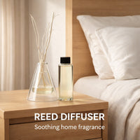 Silent Story Reed Diffuser Set, Bright Green + Gift Dragon Willow Scent