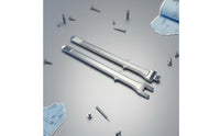 2 Pieces Wrench Combo Tool Forged Steel Tire Changing Tool Set