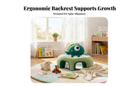 CreatureShaped Sitting Aid Learn to Sit Aid Soft Fabric Dinosaur Baby Sofa