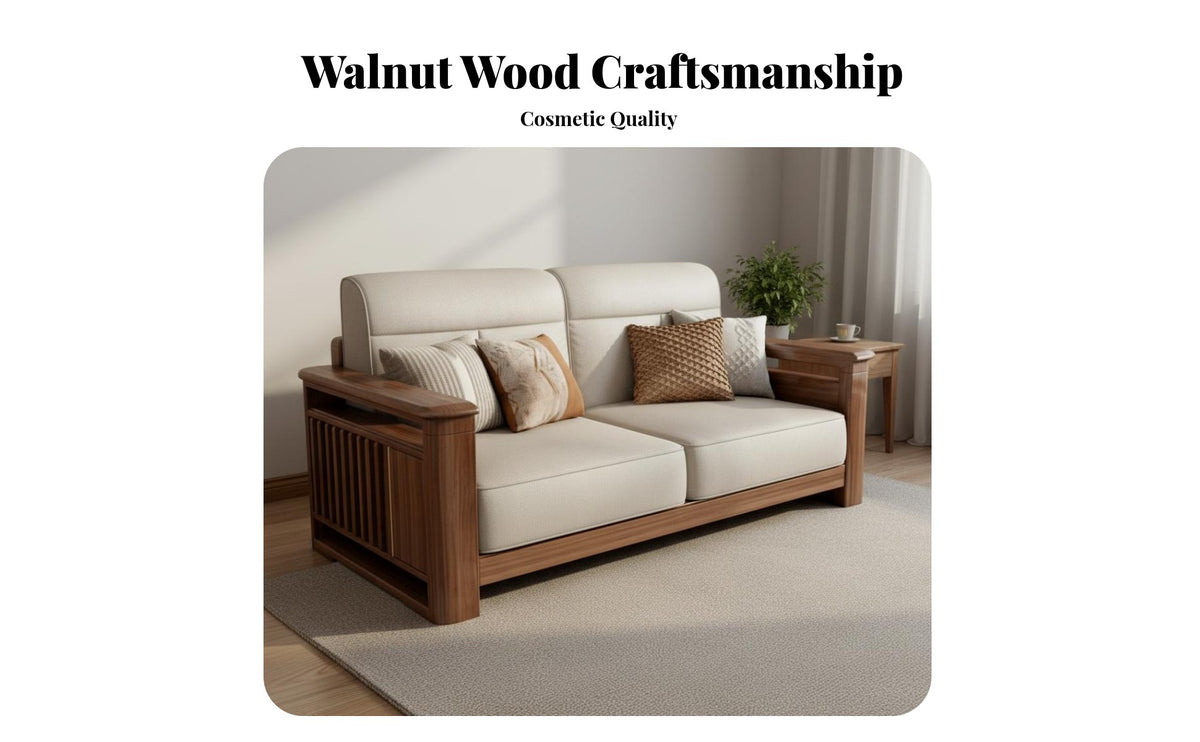 L-Shaped Chaise Sofmodern Minimalist Design and Look L-Shaped Chaise Couch Easy to Clean Slipcovers Living Room Furniture for Apartment Dwellers
