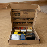 Wood Floor Repair Kit Sanding Sponge Furniture Scratch Repair Kit
