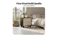 Cream design doubletier cumulusShaped Nightstand Modern Minimalist 2-Tier Accent Table Doubletier Storage Household Furniture Creative Design for Homeowners, Young Adults, Students, Beside Bed, Small Spaces, Apartment, Living Room