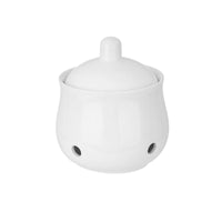Ceramic Garlic Keeper Breathable Design Ventilated Garlic Keeper Easy to Clean Kitchen Accessory for Countertop