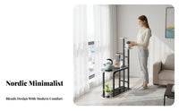 Multi-Level Plant Rack Minimalist Multi-Tier Round shelf Rack Space-Saving adaptable for Apartment Dwellers
