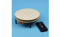 Hands-on Rotating Platform with Wireless Control Reversible DIY Rotating Platform 360-Degree Educational Model Smooth for Students