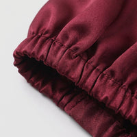 Satin Bonnet for Sleeping Double Layer, Adjustable Nightcap with Elastic Band, Soft Cap for Curly Protection Mixed Color