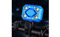 Cycle Headlight with Warning Sound USB Rechargeable Commuting Headlight Wired Control for Commuters, Night Riding, City Riding