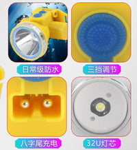 Rechargeable LED Headlamp for Outdoor Night Fishing with Long Battery Life