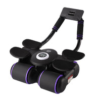 New Automatic Rebound Ab Wheel with Elbow Support for Home Gym