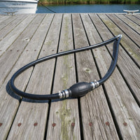 Inline Fuel Line Assembly with Hand Bulb Primer Pump Ethanol Compatible Fuel Hose Assembly with Hand Primer Pump Low Permeation Lightweight for Boats