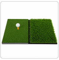 Foldable Indoor Golf Practice Mat with Dual Grass Surface, 40x60 cm