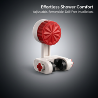 Adjustable Holder Suction Cup Shower Holder Bracket, Handheld Shower Holder Suction Cup, Wall Mounted Shower Holder, Removable Holder