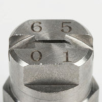 Spray Tip 4BSPT Male Thread, 304 Stainless Steel Industrial Spray Nozzle, Flat Tip, High Pressure Wa - Orifice 0.66mm