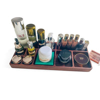 2026新款天然木材雕刻实用多用途小木盒桌面化妆品收纳展示盒