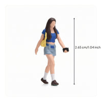 Miniature Figurine Hand-Painted Miniature Scene Model Detailed for Dioramas