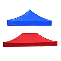 Folding Canopy Top Cover Sunshade Rainproof Tent Tarp for Outdoor Stalls and Advertising
