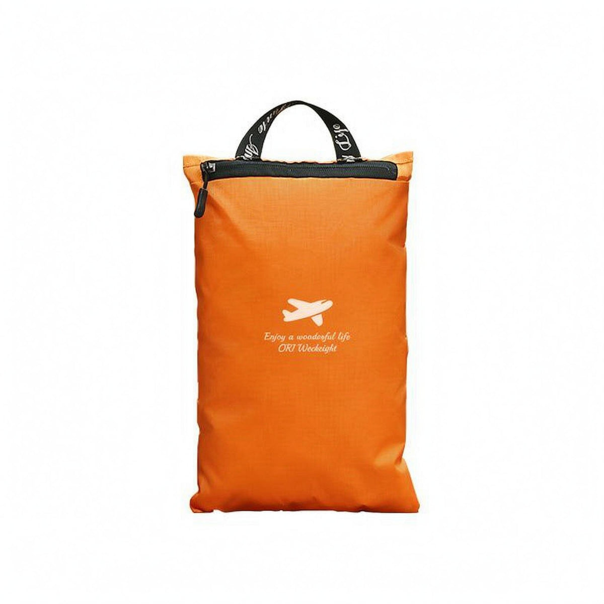 Zippered Waterproof Storage Bag Carry Handle Roll-Top Storage Bag Water-Resistant