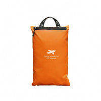 Zippered Waterproof Storage Bag Carry Handle Roll-Top Storage Bag Water-Resistant