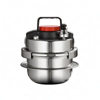 Mini Pressure Pot Fast Cooking Cookware Rust-Proof for Stovetop