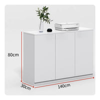 Office Partition Cabinet Storage Credenza Planter Box Room Divider with Adjustable Shelves Tidy Workspace Suitable for Office Reception Area Study Workshop