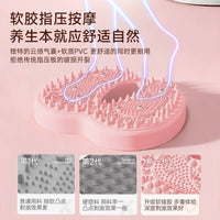 跨境云朵充气磁石指压板家用充气脚底踏步器穴位按摩器耐用