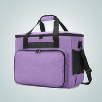 Sewing Machine Carrying Case Organized for Crafters