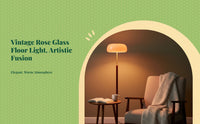 Adjustable vintage floor lamp