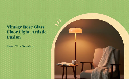 Adjustable vintage floor lamp