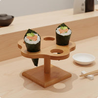 Hand Roll Effortless to Clean Hand Roll Holder Space-Saving Display Rack for Restaurant