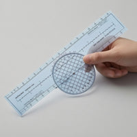 Transparent Aviation Measuring Ruler Clear Aviation Navigational Ruler Ruler Accurate Double-Scale for Pilots, Navigators, Students, Flight School, Map Reading, Drafting