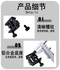 新款户外露营灯架桌面置物架便携式铝合金灯架露营配件灯杆支架