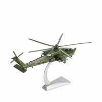 Z-21 Attack Helicopter Model High Detailed 1:48 Scale Helicopter Model Collectible Gift for Aviation Fans, Desk Decoration, Office